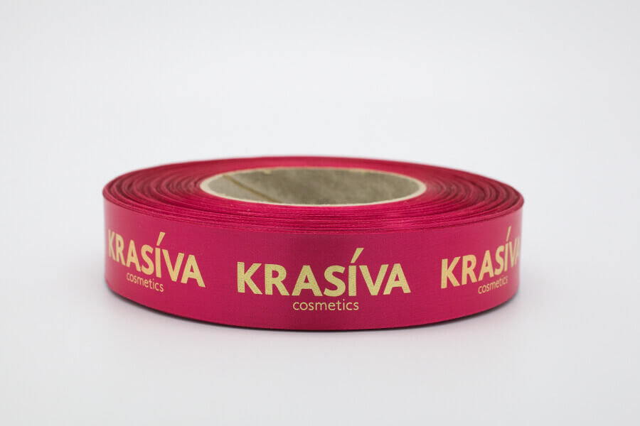 Лента с тиснением «Krasiva»